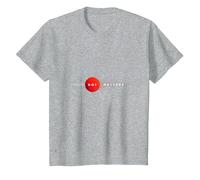 Your Dot Matters: Empowering Personal Impact T-Shirt, Kids, Heather Grey, 3 Years