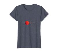 Your Dot Matters: Empowering Personal Impact T-Shirt, Women, Heather Blue, XXL