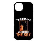 Your Dreams Are Beyond The Sky Cat Space Case for iPhone 14 Plus