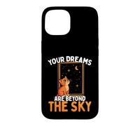Your Dreams Are Beyond The Sky Cat Space Case for iPhone 15