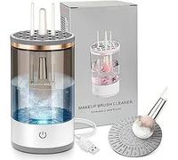 Your E-store Electric Makeup Brush Cleaning Machine - Automatic Makeup Brush Cleaner and Dryer for Quick Deep Cleaning - Portable Easy to Use and Suitable for All Brush Sizes