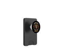"Your Ego Is Not Your Amigo" Sombrero Skull Mexican Folk Art PopSockets PopWallet for MagSafe