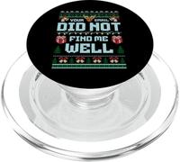 Your Email Did Not Find Me Well Funny Christmas Ugly Sweater PopSockets PopGrip for MagSafe