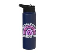 Your Eyes Deserve A Workout Too PTSD Awareness Stainless Steel Insulated Water Bottle