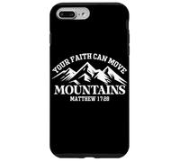 Your Faith Can Move Mountains Motivational Quote Design Case for iPhone 7 Plus/8 Plus