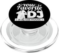 Your Favorite DJ Is In The House - Disc Jockey PopSockets PopGrip for MagSafe