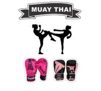 Your Favorite SPORTS edible printed cake toppers_KM Designs (Muay Thai)