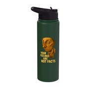 Your Feelings are Not Facts Freedom Expression Stainless Steel Insulated Water Bottle
