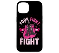 Your Fight My Fight Boxing Gloves Breast Cancer Awareness Case for iPhone 13