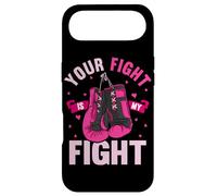 Your Fight My Fight Boxing Gloves Breast Cancer Awareness Case for iPhone Air