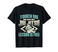 Your First Jiu Jitsu Lesson Is Free - Martial Arts Grappling T-Shirt