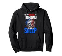 YOUR FIRST MISTAKE WAS THINKING I WAS ONE OF THE SHEEP Lion Pullover Hoodie
