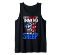 Your First Mistake was Thinking I was ONE of The Sheep Lion Tank Top
