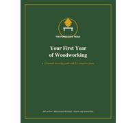 Your First Year of Woodworking: A 12-Month Learning Path with 12 Complete Project Plans
