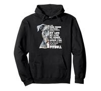 Your Friend, Your Pitbull Loyal & Loving Dog Quote Pullover Hoodie