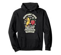 Your Fruity Friends Love Freely Pride Support Pullover Hoodie