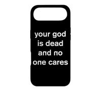 Your God is Dead and No One Cares Atheist Atheism Gothic Case for iPhone Air