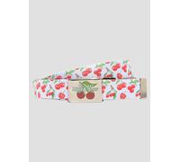 Your Highness Cherry Pie Web Belt white Uni