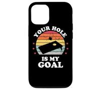 Your Hole Is My Goal Funny Cornhole Player Corn Star Case for iPhone 12/12 Pro