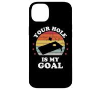 Your Hole Is My Goal Funny Cornhole Player Corn Star Case for iPhone 14 Plus