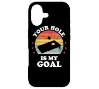 Your Hole Is My Goal Funny Cornhole Player Corn Star Case for iPhone 17