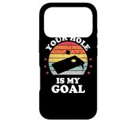 Your Hole Is My Goal Funny Cornhole Player Corn Star Case for iPhone 17 Pro