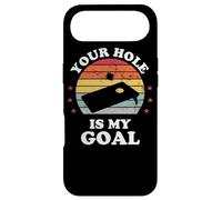Your Hole Is My Goal Funny Cornhole Player Corn Star Case for iPhone Air