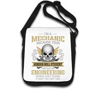Your Honour Roll Student That Got an Engineering Degree Can't Design It Right The First Time Shoulder Bag White