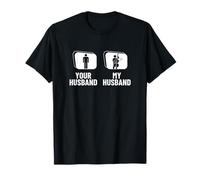 Your Husband My Husband Cello Wife Funny Cellist T-Shirt