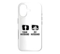 Your Husband My Husband Drum Set Wife Funny Drummer Case for iPhone 17