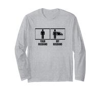 Your Husband My Husband Wife Funny EMS EMT Paramedic Long Sleeve T-Shirt