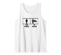 Your Husband My Husband Wife Funny EMS EMT Paramedic Tank Top