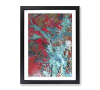 Your Imagination Abstract Framed Print | A4 Black Framed Wall Art | Ready to Hang | Abstract Fantasy Picture | Living Room Bedroom Lounge Office