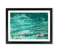 Your Joy In Abstract Modern Art Framed Print | A2 Black Framed Wall Art | Ready to Hang | Abstract Fantasy Picture | Living Room Bedroom Lounge Office