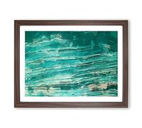 Your Joy In Abstract Modern Art Framed Print | A3 Walnut Framed Wall Art | Ready to Hang | Abstract Fantasy Picture | Living Room Bedroom Lounge Office