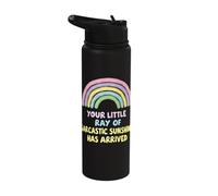 Your Little Ray of Sarcastic Sunshine Has Arrived Stainless Steel Insulated Water Bottle