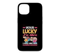 Your Lucky Im Here Playing Ukulele Funny Hawaiian Musician Case for iPhone 13