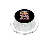 Your Lucky Im Here Playing Ukulele Funny Hawaiian Musician PopSockets PopGrip for MagSafe