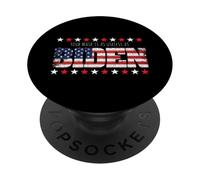 Your Mask Is As Useless As Biden US Flag Funny Political PopSockets Adhesive PopGrip