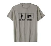 Your Mom My Mom Daughter Son Funny EMS EMT Paramedic T-Shirt