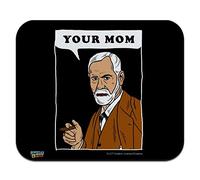 Your Mom Sigmund Freud Funny Humor Low Profile Thin Mouse Pad Mousepad