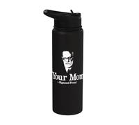 Your Mom - Sigmund Freud Funny Stainless Steel Insulated Water Bottle