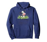 Your Mouth Talks More Nonsense Than Sense Funny Cow Sarcasm Pullover Hoodie