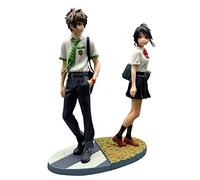 Your Name Toy Figures - Japanese Anime Figure Taki Tachibana Action Figure Mitsuha Miyamizu PVC Figure Model Toys Boy Girl Figure Model Toy Doll Gift 18cm
