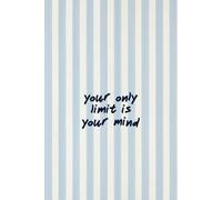 Your Only Limit Is Your Mind: Motivational Journal for Self Growth, Mindset & Productivity | Daily Writing Notebook for Confidence, Success & Positive ... Gift for Women, Men & Teens | 90Days Journal