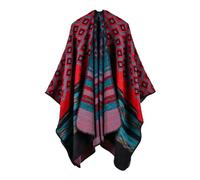 Your Orders Placed Recently by Me Gifts Ladies Lightweight Jackets Women's Travel Plaid Shawl Wraps Open Front Poncho Cape Warm Oversized Sweaters Casual Wearhouses Clearance Red