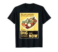 Your Own Vegetables Year Round - Dig For Victory T-Shirt