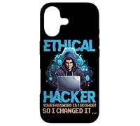 Your Password Is Too Short So I Changed It Hacking Case for iPhone 17