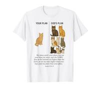 Your Plan And God's Plan Isaiah Bible Verse Faith Jesus T-Shirt
