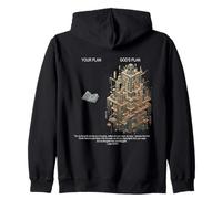 Your Plan God's Plan Faith Verse Zip Hoodie